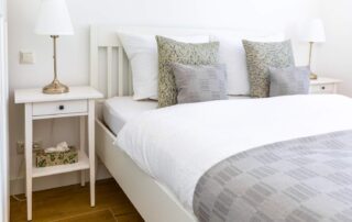 Ferienwohnung Bett im Urlaub
