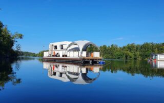 SeeCamper - unser Floß im Urlaub am Schweriner See