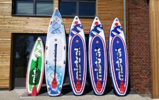 SUP (StandUpPaddeling) im Urlaub in Schwerin am See